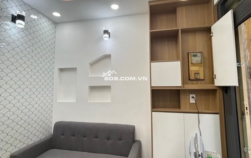 NHÀ BÁN P.1 GÒ VẤP- ĐƯỜNG TRẦN QUỐC TUẤN - HẺM GẦN MẶT TIỀN - 3PN TẶNG NỘI THẤT 3.25Tỷ